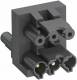 OBO Bettermann 6108086 OBO VB-2 GST18i3p Verteilerblock 3-polig 1 Eingang / 2 Ausgänge 