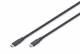 DIGITUS AK-300342-020-S 2M USB-C CABLE 5GBPS BLACK