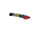 TP-Stecker TP, S-UTP,zbh.Tülle,Grau,100Pack,