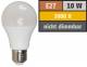 LED Glühlampe McShine, E27, 10W, 810 lm, 3000K, warmweiß