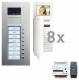 TCS PVU1680-0010 Video: pack8 color 8 buttons for hands-free calling