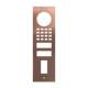 DoorBird front panel D1101FV fingerprint. Noble, bronze, surface-mounted