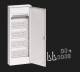 Hager VA60NW MM volta APV 5-row slotted sheet steel door