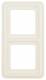 Berker 1329 frame with seal 2-fold, white WP FM IP44