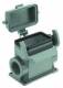 Harting base housing 09300100297 HAN D10 2xPG 21 with plastic cap