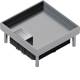 HAGER EKQ060LE25 Stainless steel cassette Q06 LE covering T=25mm
