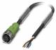 Phoenix Contact 1502730 Sensor/Actuator cable - SAC-4P-15,0-PUR/M12FS - 