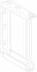 Schneider Electric KSB1000ZF1 mounting bracket pack of 10pcs.,
