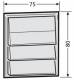 Erwin Renz 97-9-85271 RENZ bell module 2006 Klingeltast 3, 9016 white