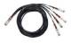 Cisco QSFP-4SFP25G-CU1M= 100GBASE QSFP TO 4XSFP25G
