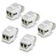TRENDNET TC-K05LC LC DUPLEX FIBER OPTIC KEYSTONE
