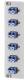 Metz Connect 15024A7406-E BTR OpDAT REGpro Front 3HE 7TE 6xLC-D SM (ceramic blue)
