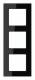 Jung A5583BFSW frame 3 for break-proof for horizontal and vertical combination.