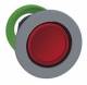 Schneider Electric ZB5FA48C0 Schneider push button, front, plastic, for insert label, red, 30mm