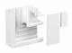 Schneider Electric 5510223 Schneider INKA 161-2/72 Flachwinkel m Abdeckung oben Alu RAL9016