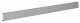Hager LK3702527030 upper part PVC for wiring duct LKG 25mm stone grey