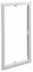Hager VZ143N Volta frame without door, 3 rows