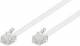 Goobay 93063 Modularanschlußkabel RJ11/RJ14-Stecker (6P4C) auf RJ11/RJ14-Stecker (6P4C) -