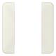JUNG CD501TSA keyset complete, 1X CD white