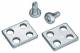 Hager MES-FV cabinet connection, perforated plate