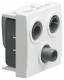 Hager WS256 Antennenanschluss Enddose 45x45mm
