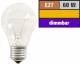 Glühlampe PHILOS A55 Industrielampe, E27, 230V, 60W, stoßfest, klar