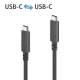 PureLink PI6000-005 USB-C auf USB-C Kab 5A 10Gbps PureInstall 0,50m PI6000-005