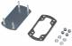 Rittal 6505100 CP Cover plate, for support arm connection 120x65 mm