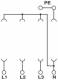Phoenix Contact 2838885 Type 2 surge protection base element - VAL-MS/3+1-BE - 