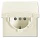 Busch Jaeger 2CKA002064A0292 BJ BJ-20 EUGKB 32-101 outlet Klappdec, weather-proof IP44 white