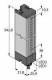 Turck LX12ESR Opto Sensor Schaltender Lichtvorhang Sender 3002683
