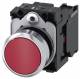 SIEM 3SU1150-0AB20-1CA0 Siemens 3SU11500 22mm round red push button 1Ö