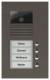 TCS AVU14040-0012 video color exterior, station 4 keys 1 row UP bronze
