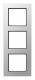 Jung A5583BFAL frame 3 for break-proof for horizontal and vertical combination.
