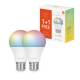 Avanca International BV HBPP-0102 Hombli smarte Glühbirne, 9W, E27, RGB, CCT, 1+1 Promo Pack