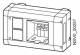 Siemens BVP:034276 outlet box, BD01-AK2M1/2SD163FIA161