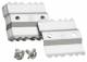 Hager R2330VERZ coupling set steel for LFS 30x45mm 10 pieces