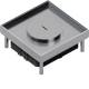 HAGER EKSQ060TM15 Heavy-duty cassette Q06 TM covering H=15mm