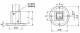 Schneider Electric NSYCMUMR50 Schneider Klemmenblock 50x50 für Gehäuse S3CM HMI RAL7040