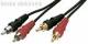 MONACOR AC-122 Stereo audio connection cable