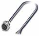 Phoenix Contact 1458855 Flush-type connector - SACC-E-M12FS-4CON-M16/0,5 VA - 
