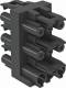 OBO Bettermann 6108082 OBO VB-5 GST18i3p Verteilerblock 3pol 1E/5A 3pol schwarz 