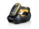 Cash register barcode scanner Datalogic PowerScan PBT9501, BT, 2D, AR, Kit (USB), RB, black, yellow