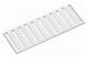 WAGO 249-603 quick labeling system WSB print vertical 71...80 white