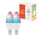 Avanca International BV HBPP-0111 Hombli smarte Glühbirne, 4,5W, E14, RGB, CCT, 1+1 Promo Pack