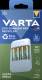 VARTA 57683101131 Eco Charger Pro Recycled 4x AAA 56813 800mAh