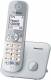 Cordless pearlsilver Panasonic KX-TG6821GS DECT phone, with AB SOLO