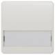 Siemens 5TG7816 rocker m. Label , titanium white DE
