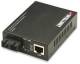 INTELLINET 506502 Fast Ethernet Medienkonverter 10/100Base TX auf 100Base-FX (SC) Multimode, 2 km