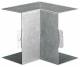 Hager R2551VERZ inner corner cut casing. Steel LFS 40x60mm galvanized